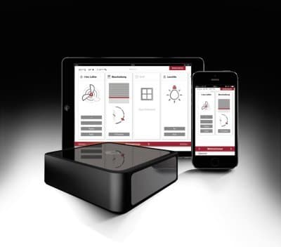 Application I-tec Connect sur tablette et smartphone